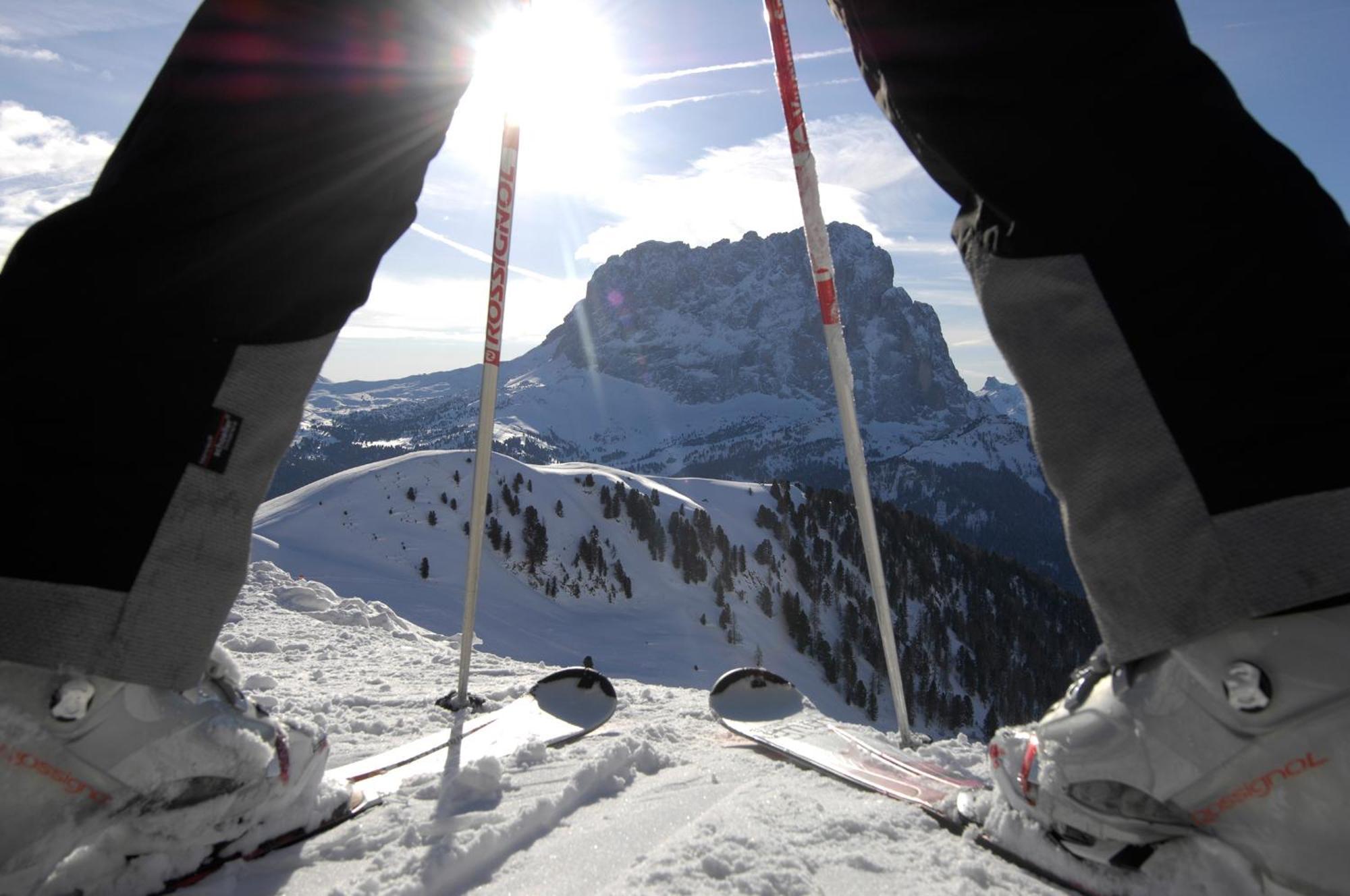 Alpin&Vital Hotel La Perla Ortisei Bagian luar foto