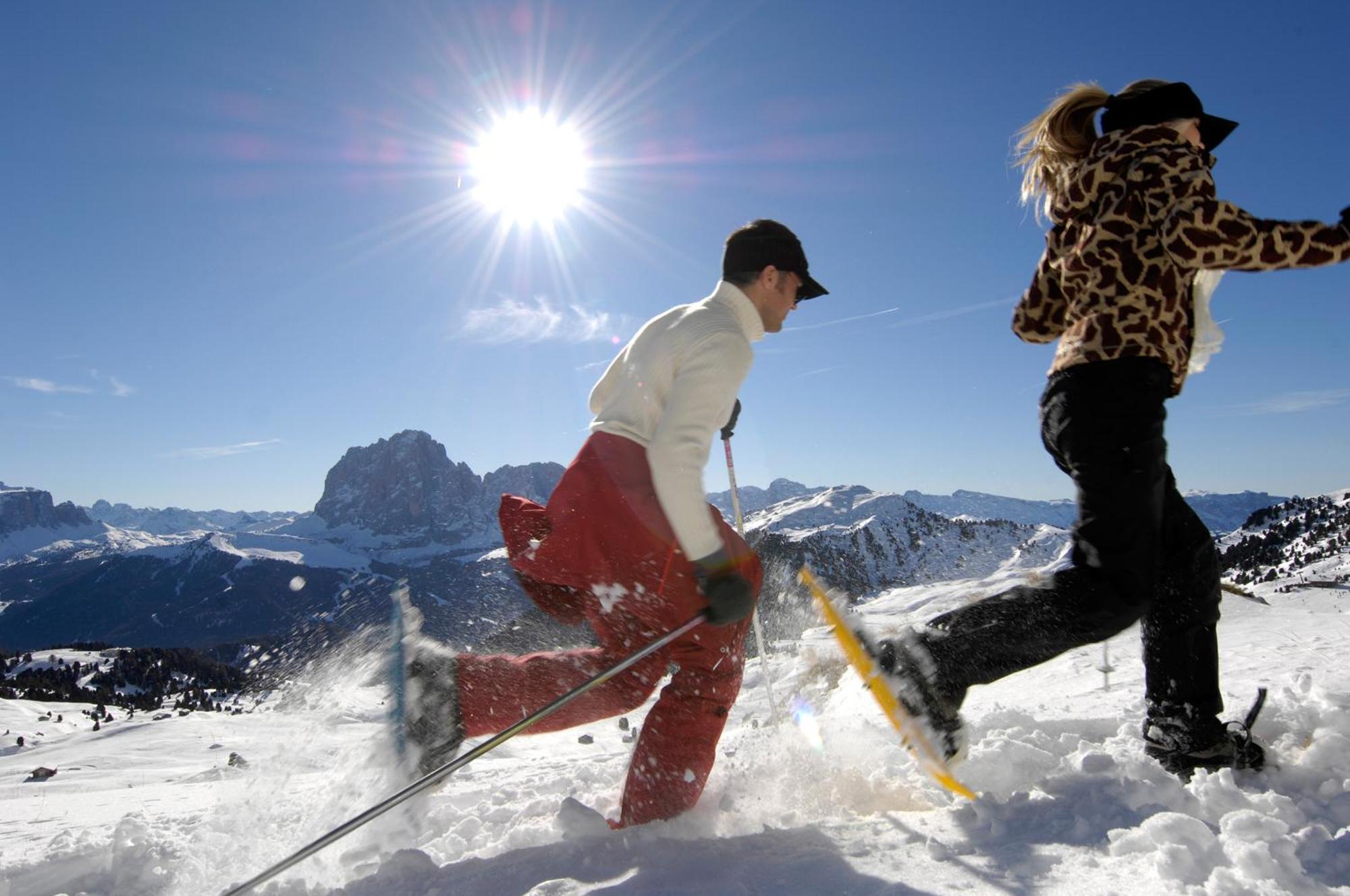 Alpin&Vital Hotel La Perla Ortisei Bagian luar foto