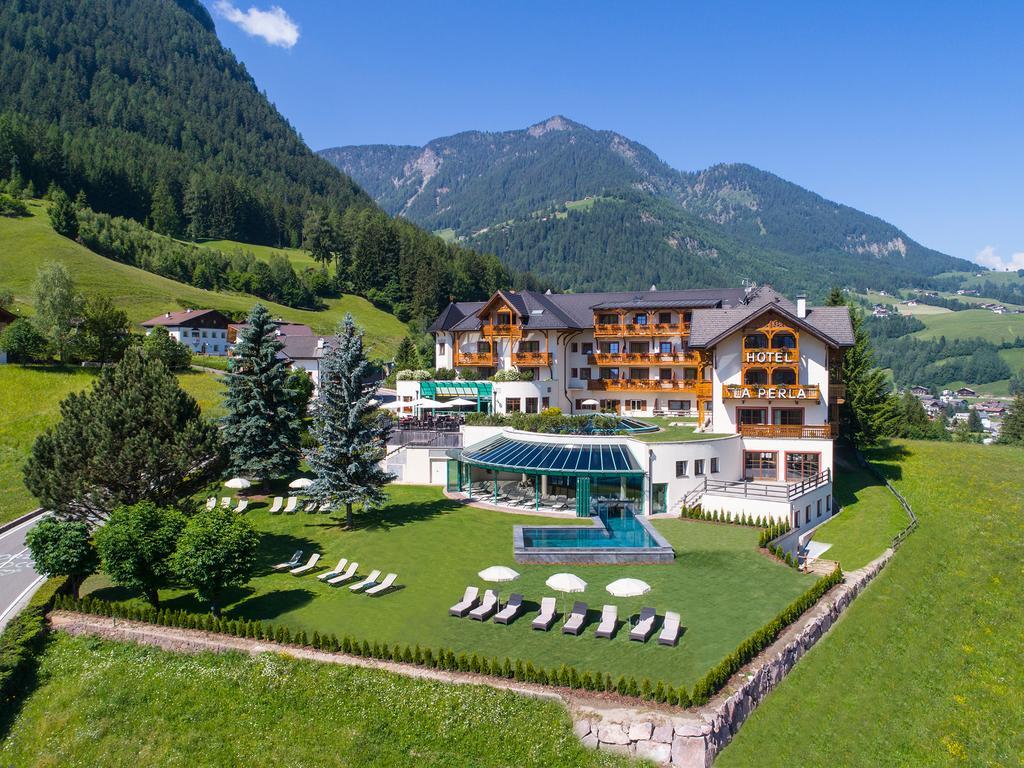 Alpin&Vital Hotel La Perla Ortisei Bagian luar foto